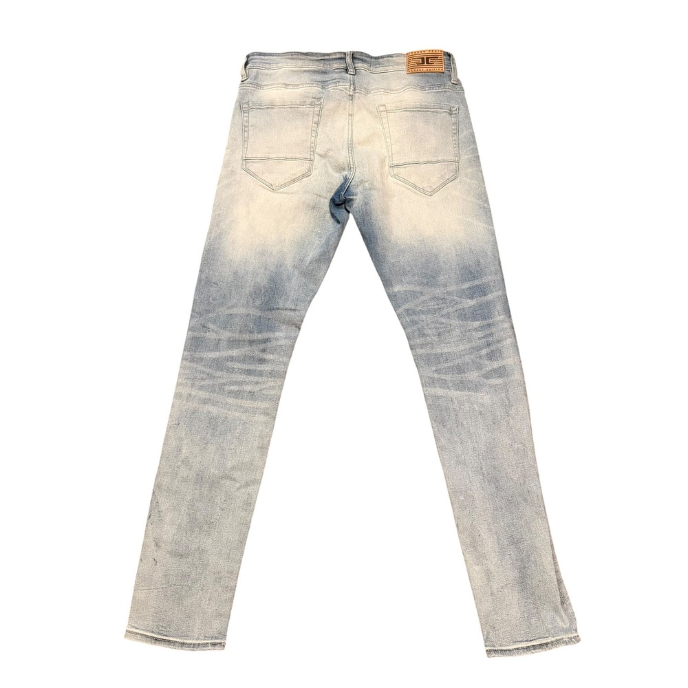 Jordan Craig Legacy Edition Sean Light Wash Slim Fit Jeans Mens 34x32 JS200 - Picture 2 of 8